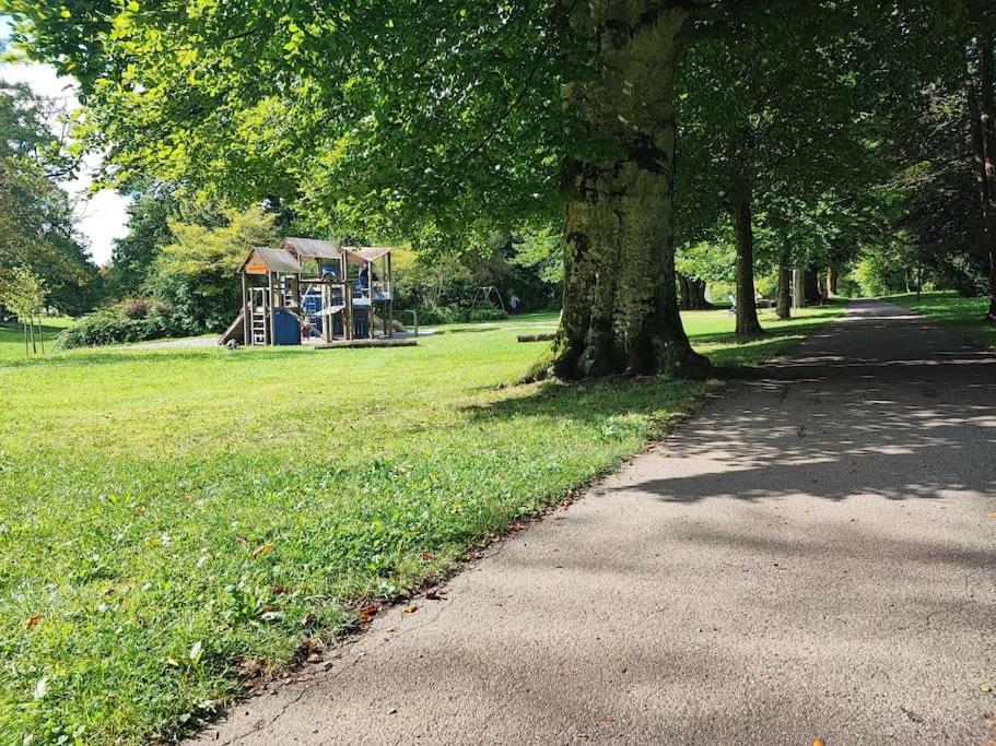 -Stadthaus Ida- Mit Grosser Dachterasse, Am Schlosspark, Luftkurort Kisslegg, Boxspringbetten, Kaffeevollautomat, Smarttv, Familienfreundlich, Grosszuegig, Zentral 外观 照片